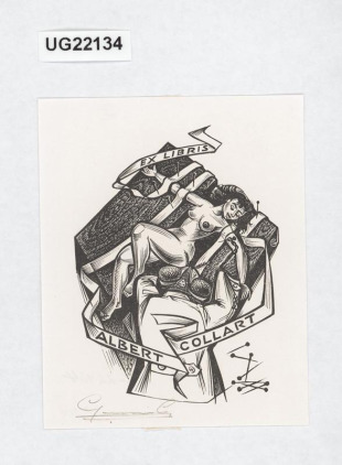 Ex libris Albert Collart
