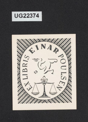 Ex libris Einar Puolsen