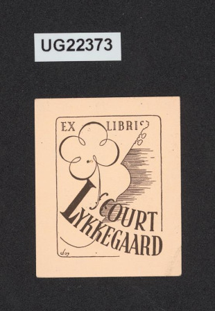 Ex libris Court Lykkegaard