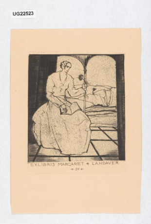 Ex libris Margaret Landauer