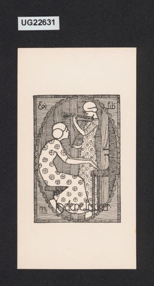 Ex libris Helene Lücker
