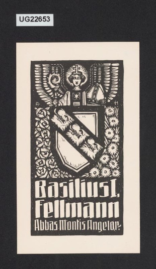 Basilius I. Fellmann Abbas Montis Angelor