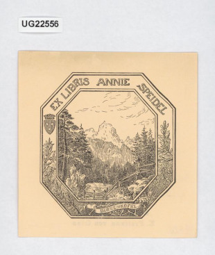 Ex libris Annie Speidel