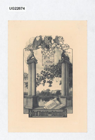 Ex libris Graf. Gabriel von Budenns