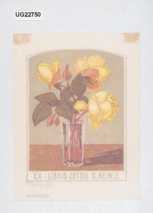 Ex libris Lottie S. Reinle