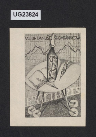 Ex libris MUDr. Danuše Škovránková