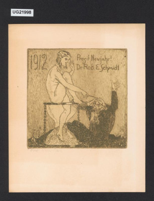 1912 Prosit! Neujahr! Dr. Rob. E. Schmidt