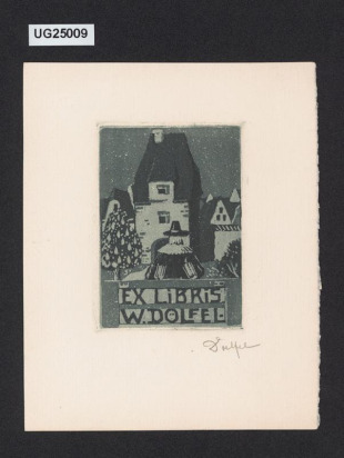 Ex libris W. Dölfel