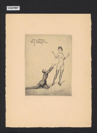 Exlibris K. J. Obrátil