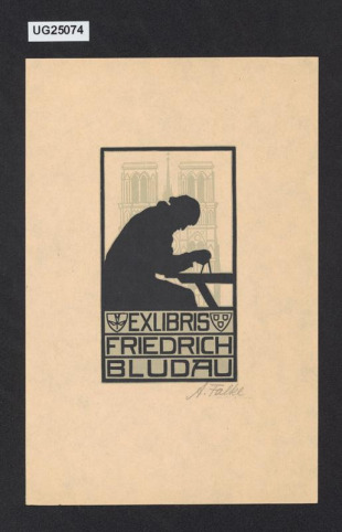 Ex libris Friedrich Bludau