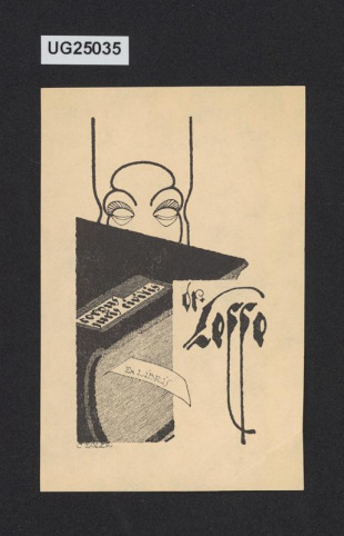 Ex libris Dr. Leffe