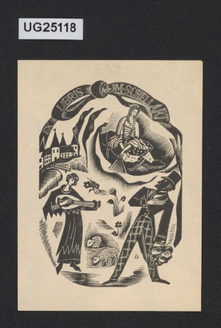 Ex libris A. J. J. M. Schellart