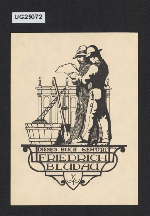 Dieses Buch gehört Friedrich Bludau