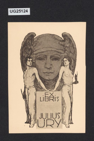 Ex libris Julius Ury