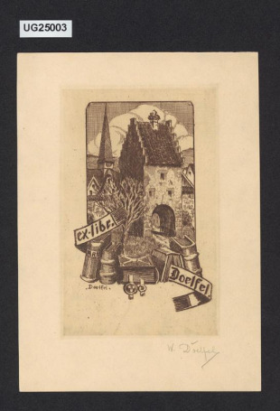 Ex libris Doelfel