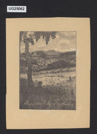 Ex libris Charlotte Molz-Friedrich