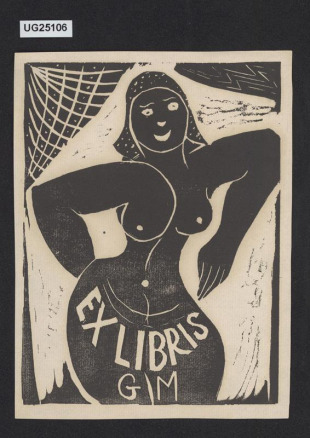 Ex libris G.M,