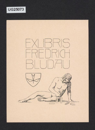 Ex libris Friedrich Bludau