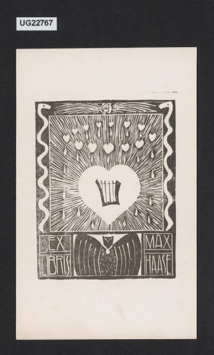 Ex libris Max Haase