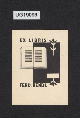 Ex libris Ferd. Rendl