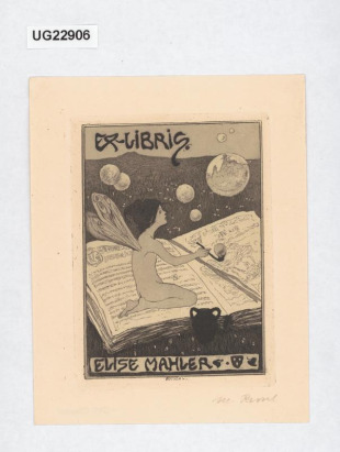 Ex libris Elise Mahler