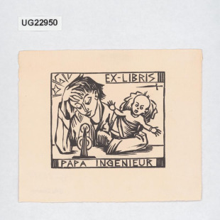 Ex libris Papa Jugenieur