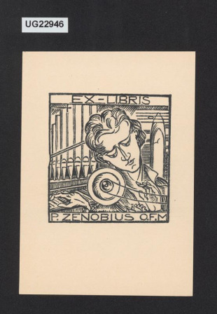 Ex libris P Zenobius O. F. M.