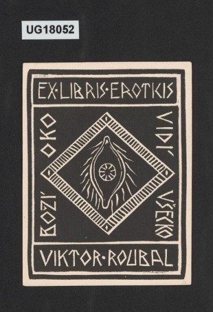 Ex libris eroticis Viktor Roubal