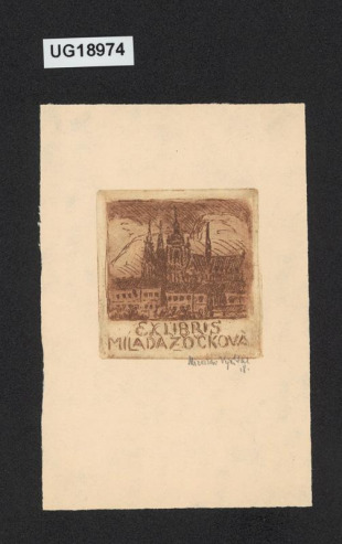 Exlibris Milada Žočková