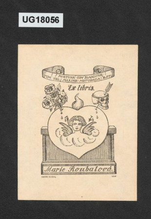 Ex libris Marie Roubalová