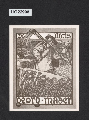 Ex libris Georg Mader