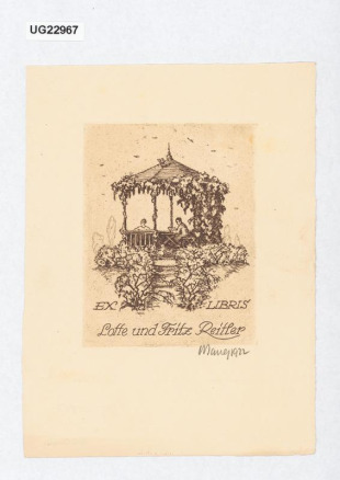 Ex libris Lotte und Fritz Reitler