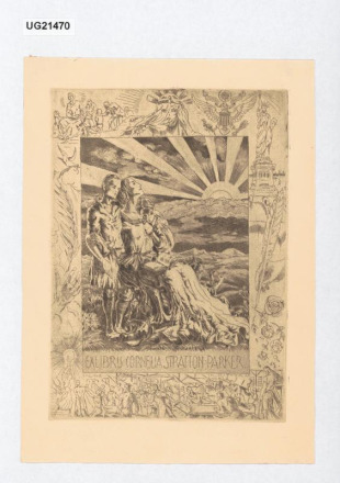 Exlibris Cornelia Stratton-Parker