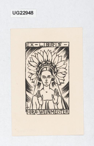 Ex libris Dora Weinmeister