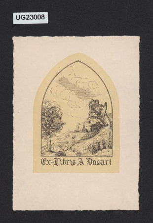 Ex libris A. Doczart