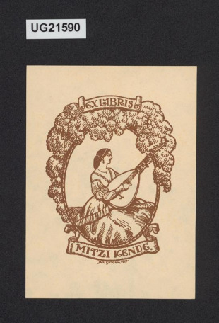 Exlibris Mitzi Kende