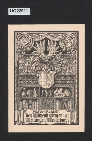 Aus der Buecherei des Wilhelm Grafen