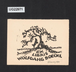 Ex libris Wolfgang Boeckl