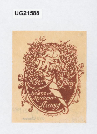 Exlibris Helene und Marianne Stampf