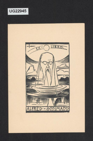 Ex libris Alfred Schimann