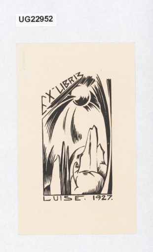 Ex libris Luise 1927
