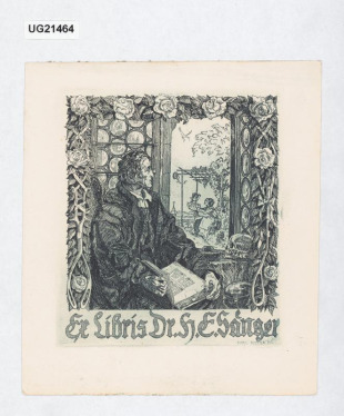 Ex Libris Dr. H. E. Sänger