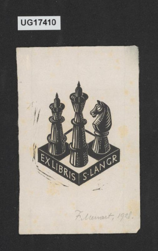 Exlibris S. Langr