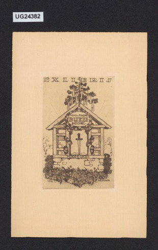 Ex libris Mimi und Friedr. Buzzi-Reichel