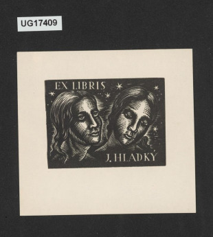 Ex libris J. Hladký