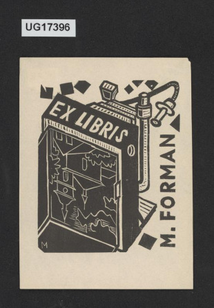 Ex libris M. Forman