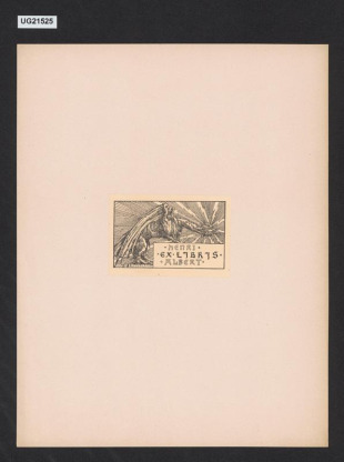 Ex libris Henri Albert