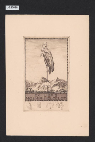 Ex libris Mojmír Helcelet