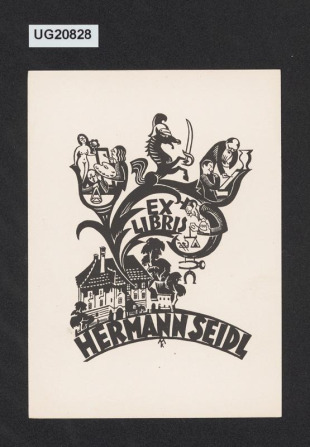 Ex libris Hermann Seidl