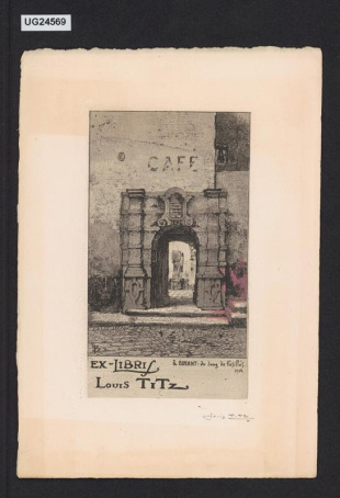 Ex libris Louis Titz